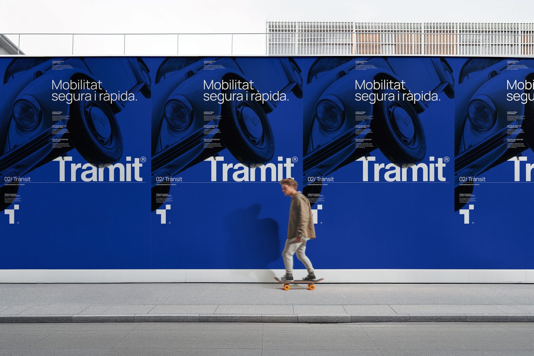 Tràmit — Trànsit billboard