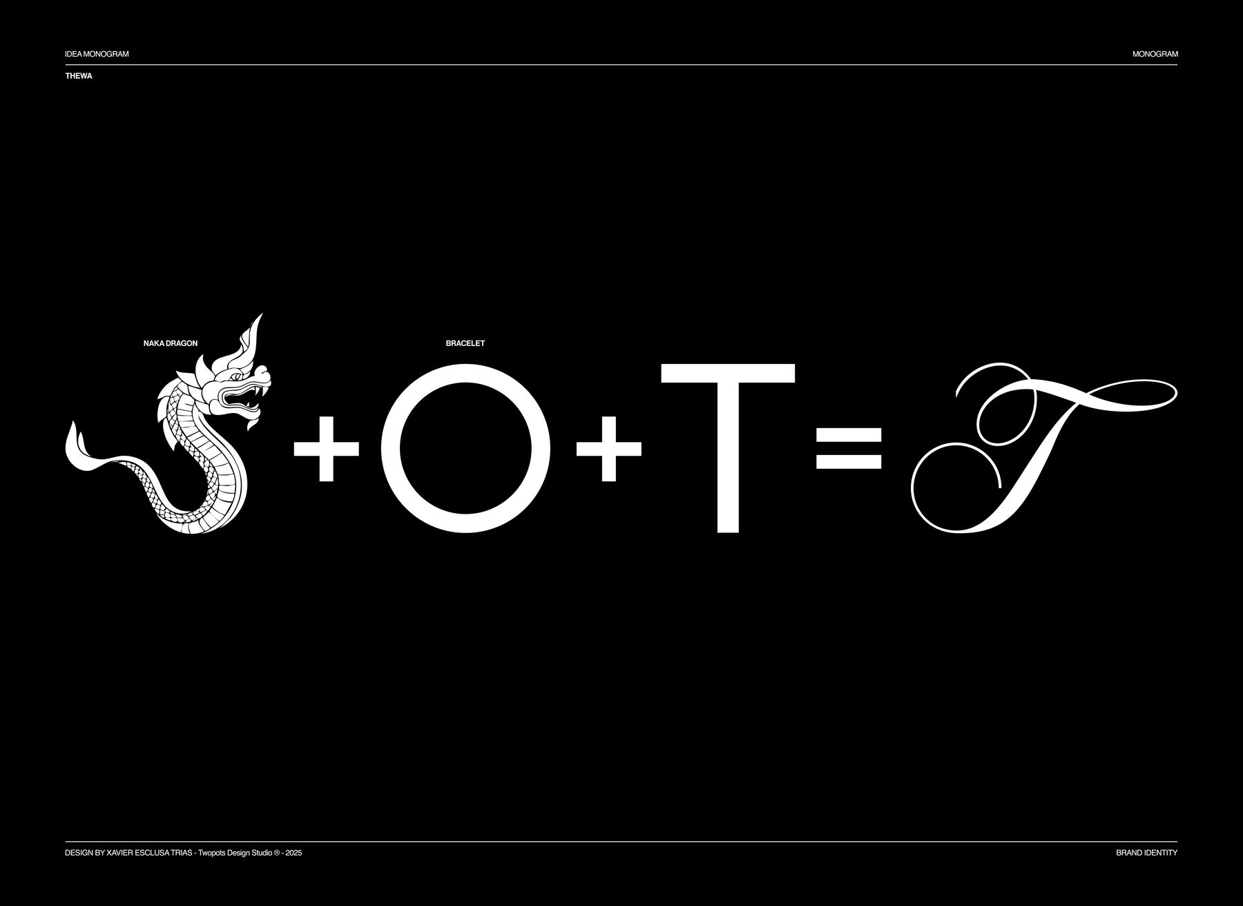 Thewa &mdash; Monogram construction